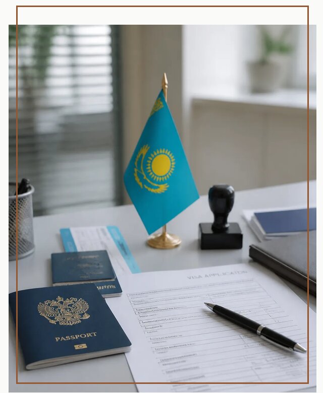 Оформление визы в Казахстан для поездки и работы в Краснодаре